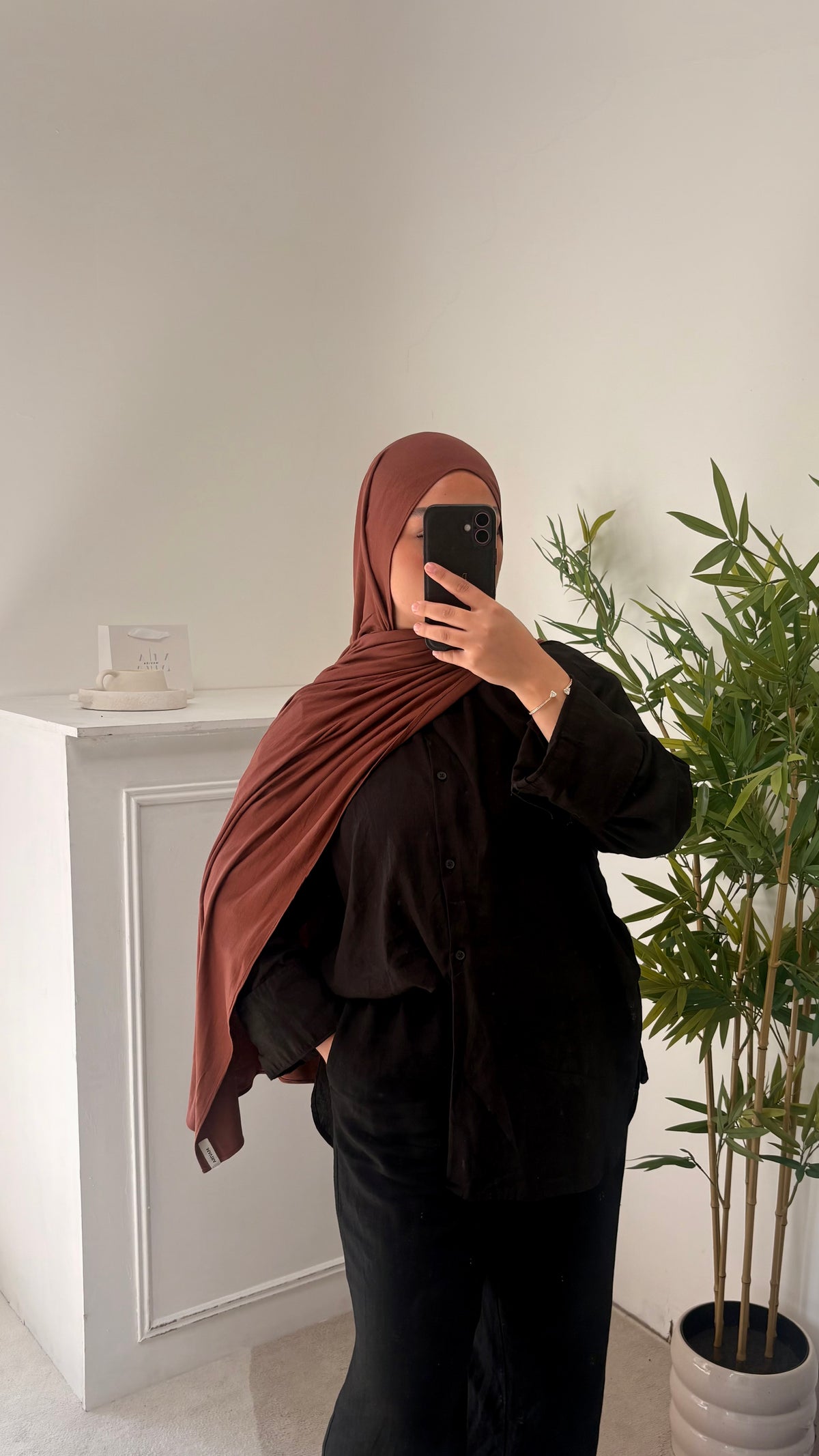 Écharpe jersey premium viscose